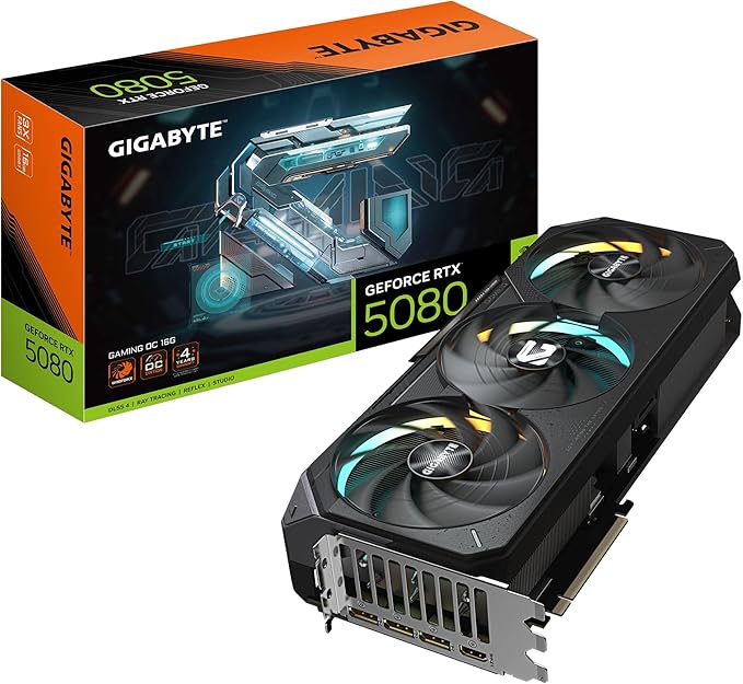 Gigabyte GeForce RTX 5080 GAMING OC 16GB DDR7